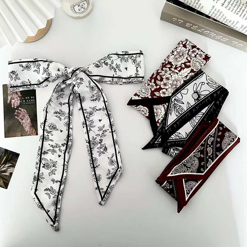 Silk Neck Scarf - Lenço de Seda Fino de Luxo
