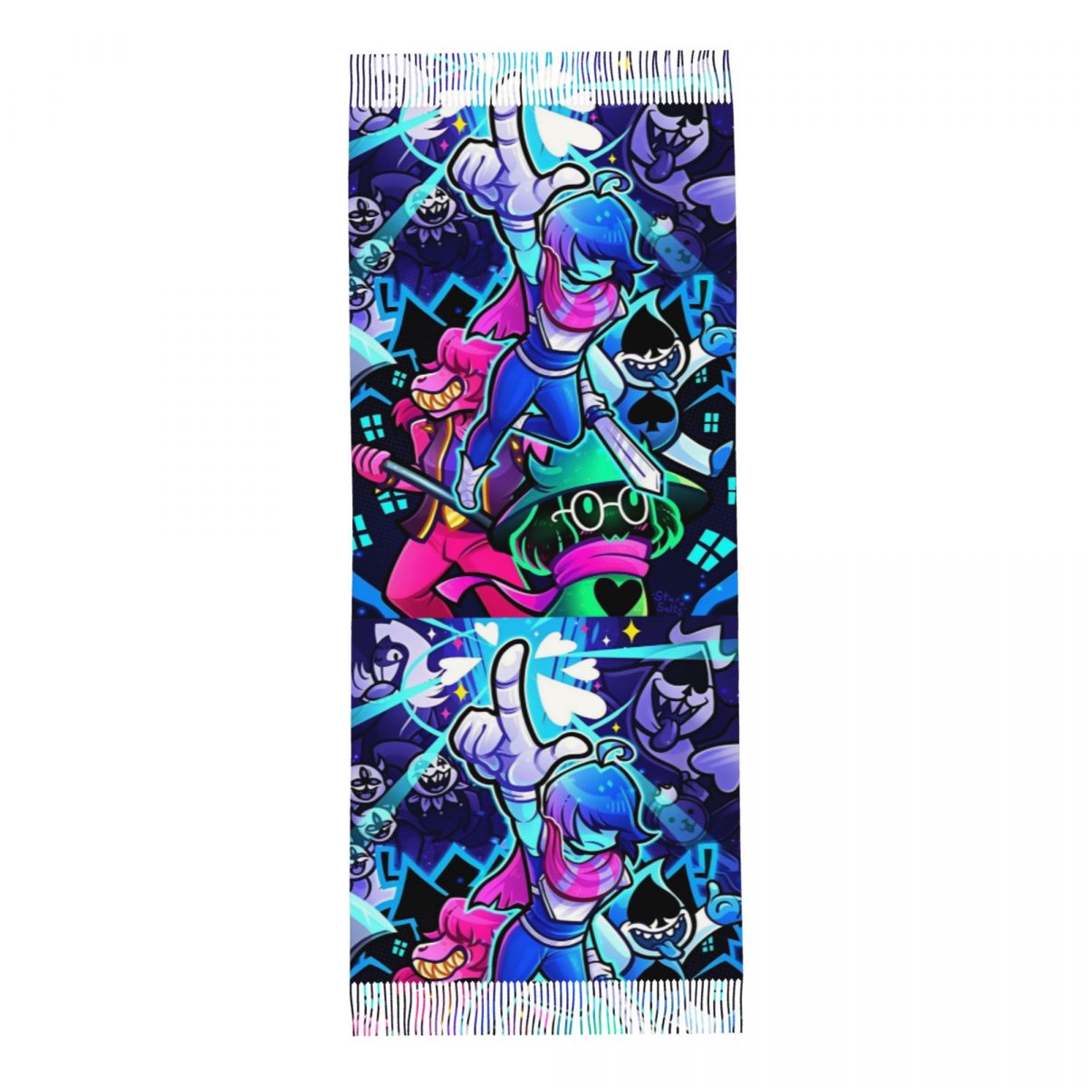Deltarunes xale envolve femini - Pashmina Wrap Large avaliação e preço