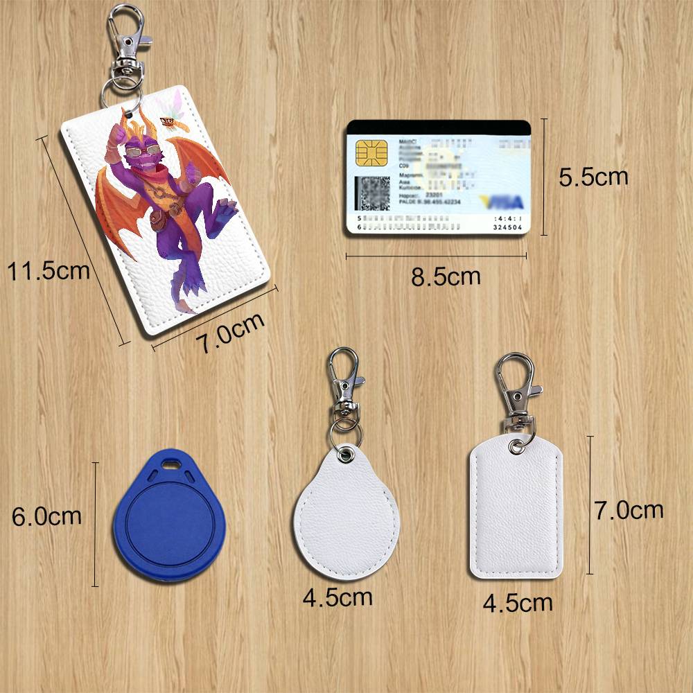Chaveiro de Couro Spyro the Dr - Lanyard Badge Holder avaliação e preço