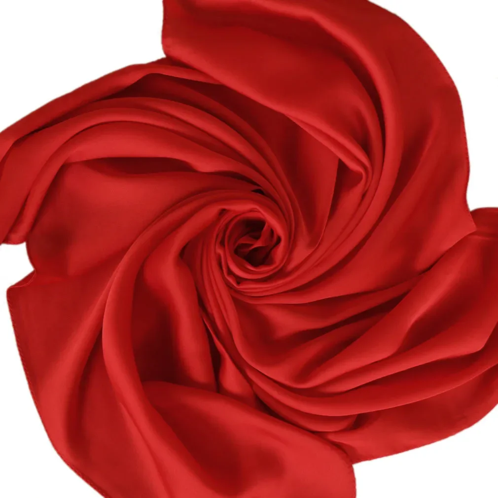 Lenço de Cetim Feminino 70cm,  - Scarf Silk Square avaliação e preço