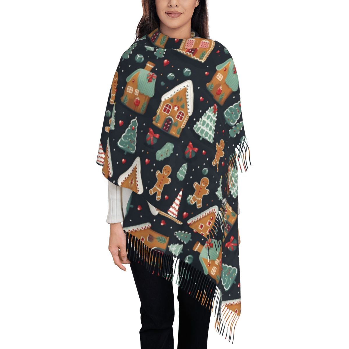 Natal deleite-panelas de gengi - Pashmina Wrap Large avaliação e preço
