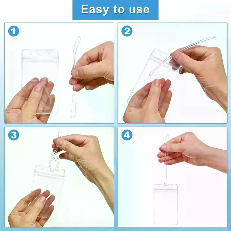 10 peças de porta-crachás de p - Lanyard Badge Holder avaliação e preço