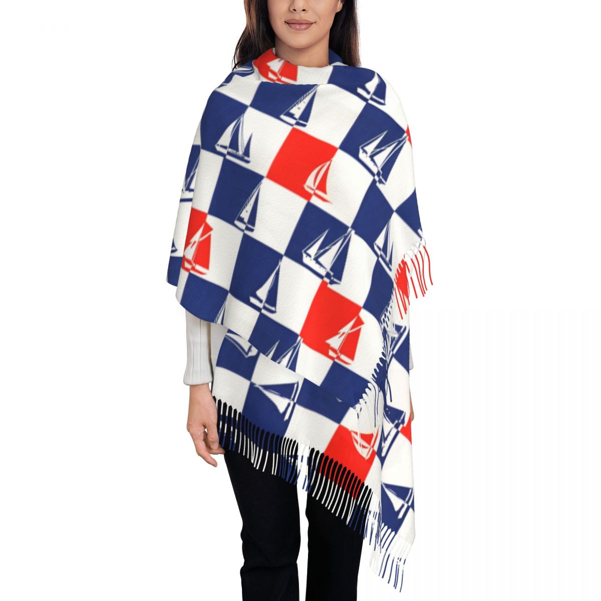 Navio à vela oceano cachecol o - Pashmina Wrap Large avaliação e preço
