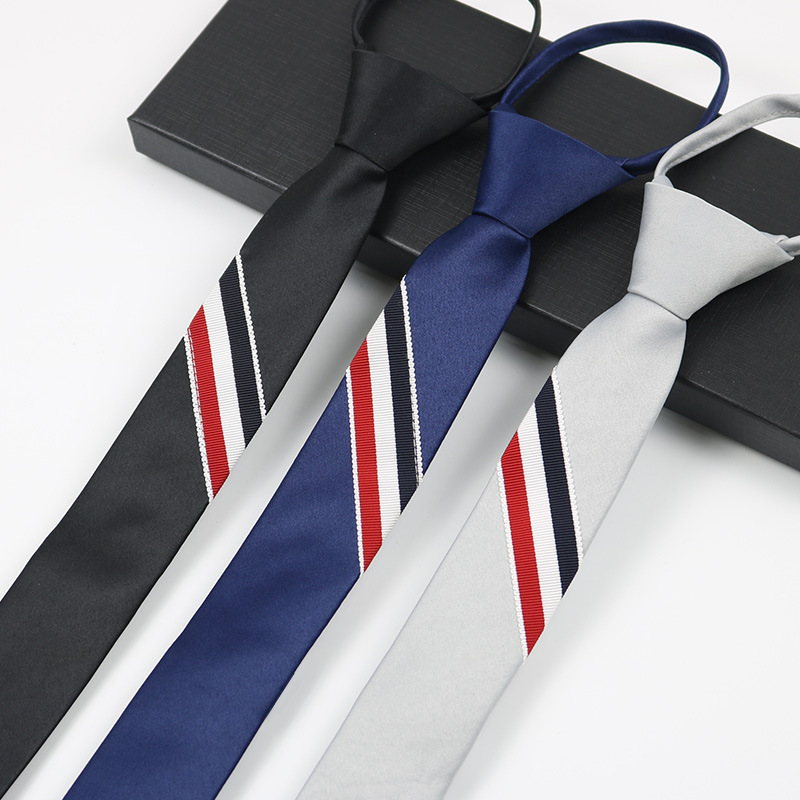 Huishi masculino zíper gravata - Skinny Tie Men avaliação e preço