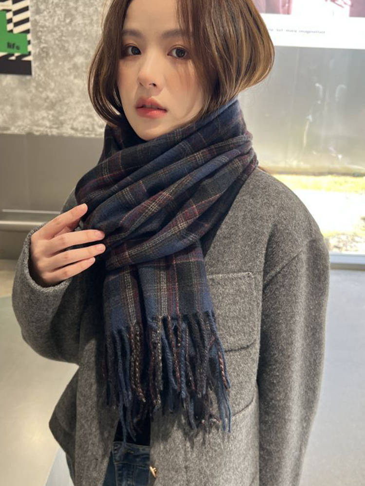 Novo Cachecol Feminino de Imit - Woven Scarf Blanket avaliação e preço