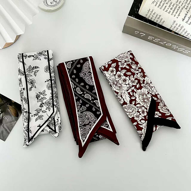 Lenço de Seda Fino de Luxo par - Silk Neck Scarf avaliação e preço