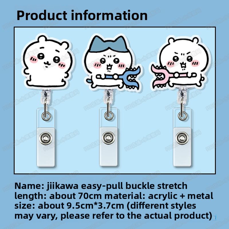 Porta-Crachá Retrátil Kawaii J - Lanyard Badge Holder avaliação e preço
